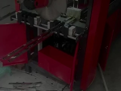 Całkowicie automatyczna maszyna do cięcia i przebijania CNC do kanału stalowego kąta żelaza grube kwadratowe rurki