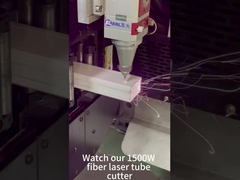 Aluminium Anty-Theft Window Tube Metal Tube Laser Cutting Machine Horizontal