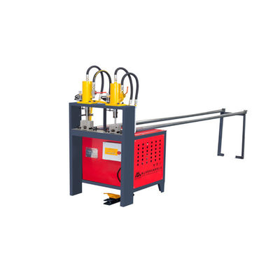 Un buen precio. Máquina de perforar semiautomática de doble estación de 380 V en línea