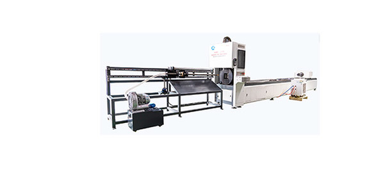 Round Pipe CNC Pipe Laser Cutting Machine With Slag Extraction System