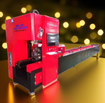 Un buen precio. Fuente de alimentación Máquina de corte de tubos de aluminio de 220V/380V con sistema de refrigeración por agua Largo de los tubos ≈6250 en línea