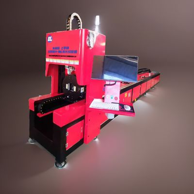 좋은 가격 절단 용량 최대 350mm 정면 튜브 절단 기계 6000mm 절단 길이 220V / 380V 금속 절단 전원 공급 온라인으로