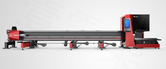 Ein guter Preis. Maschine zum Schneiden von Metallrohren mit Laser mit einer Ausrüstungsfläche von 4 m2 und einem rechteckigen Rohrumfang von ≤ φ280 mm Online