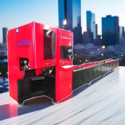 Bom preço. 8600mm*2300mm*155mm Size Metal Tube Laser Cutting Machine with ±0.02mm Repositioning Accuracy and Tailings Length ≈60 on-line