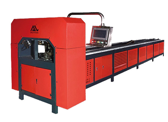 Machine de perçage et de rupture de fers à angle en acier en forme de C