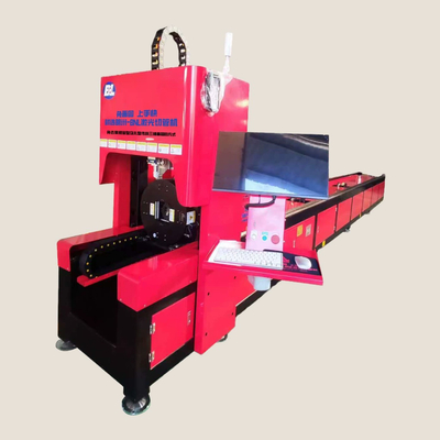 좋은 가격 자동 CNC 알루미늄 절단 기계 1000mm/min 속도와 파이프 길이 6250mm까지 물 냉각 온라인으로