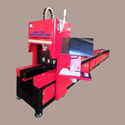 좋은 가격 2500kg 용량 알루미늄 튜브 절단기, 1000mm/min 절단 속도 및 φ8mm-φ230mm 원형 파이프 가공 온라인으로