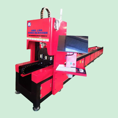 Laser Pipe Cutting Machine with φ8-φ120mm Processed Pipe Diameter 1000W-6000W Laser Power and ±20um Cutting Accuracy