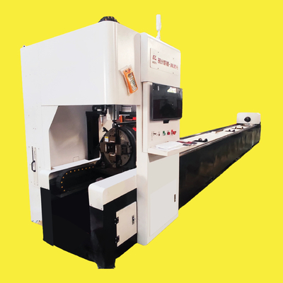 Precision Laser Tube Cutter for Aluminum 6250mm Length 10-100 IPM