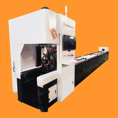 Automatic Aluminum Tube Cutting Machine 10-100 Inches Min PLC Control