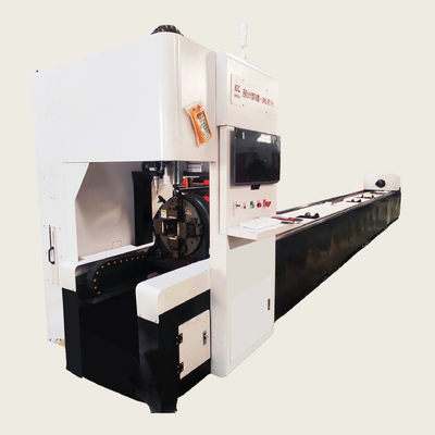 PLC Aluminum Tube Cutting Machine for φ8mm-φ120mm Pipes 3KW Power