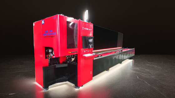 Auto Pneumatic Tube Laser Cutter for φ8mm-φ120mm Pipes with ±0.03mm Accuracy