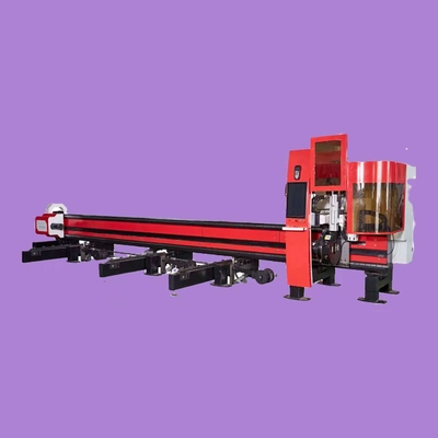 B23 Auto Laser Tube Cutter for 8-120mm Round Pipes 6-12m Length