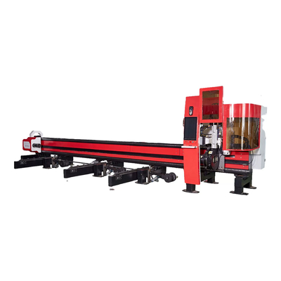 B23 Fiber Laser Tube Cutter 20mm-200mm Cutting Diameter ±0.02mm Accuracy