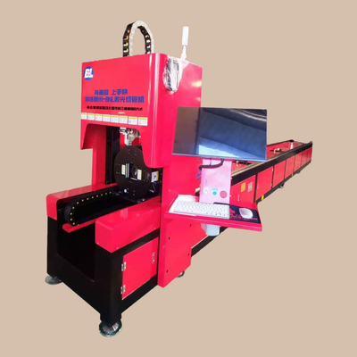 Precision Laser Pipe Cutting Machine ±0.02mm Accuracy for 3m 6m Pipes