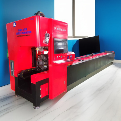 Zero Remnant Laser Tube Cutter - Short Remnant Technology Saves Raw Material Cost for Aluminum Gates