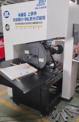 Ein guter Preis. Hochpräzisions-Laserrohrschneidmaschine mit 120 U/min Futterdrehzahl und 10 mm minimalem Rundrohrdurchmesser für CNC-Rohrschnitt Online