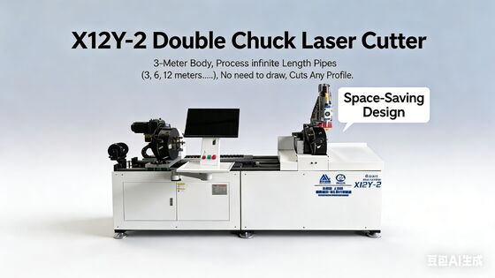 Un bon prix. Contrôle PLC avec écran tactile Machine de découpe de tube en aluminium Diamètre de tuyau rond de 10 mm à 120 mm Vitesse de coupe atteint 1,5 G en ligne