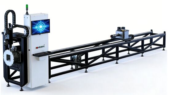 Good price 1.5G Acceleration Laser Pipe Cutting Machine with ±0.02mm Cutting Accuracy for φ10mm-φ120mm Pipes online