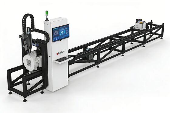 Un bon prix. Machine de découpe laser de tubes métalliques de haute précision avec tête laser à fibre et précision de positionnement ±0,03 mm pour diamètres de coupe jusqu'à 120 mm en ligne