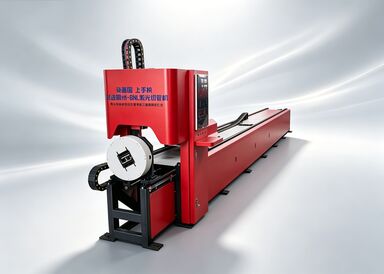 Un buon prezzo. Macchina per taglio laser a tubo metallico da 1500W, completamente automatica, compatibile con tubi multipli in linea
