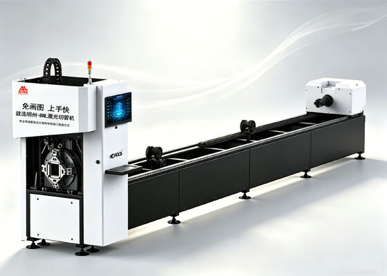 Metal Tube Laser Cutting Machine for Fence Pipe Fabrication Processing