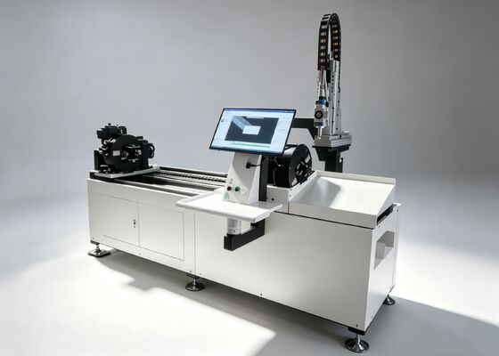 1500W Fiber Metal Tube Laser Cutting Machine for Security Fence and Guardrail Production