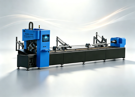 Industrial Metal Tube Laser Cutting Machine with ±0.02mm Accuracy for φ10mm-φ120mm Pipes and Zero-Tail Material System