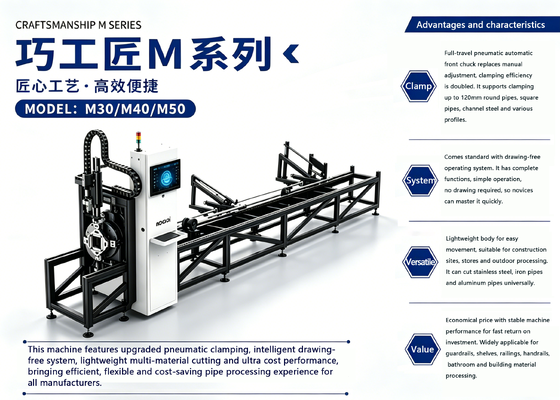 Ein guter Preis. M12Y Lasermaschine zum Schneiden von Metallrohren mit Servomotorantrieb Online
