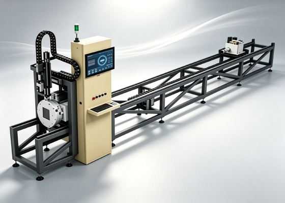M12Y Faserlaser-Metallrohr-Laserschneidemaschine mit Servomotorantrieb für die mechanische Fertigungsindustrie