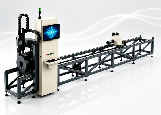 M12 CNC Fiber Laser Tube Cutting Machine For Multi-Material Pipe Cutting