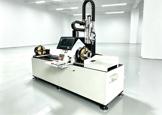 Double Chuck Metal Tube Laser Cutting Machine with Automatic Hole Processing for Security Window Fabrication