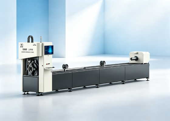 Q16 Découpeuse Laser Haute Vitesse pour Tubes Métalliques pour la Fabrication Métallique Mingzhou Laser