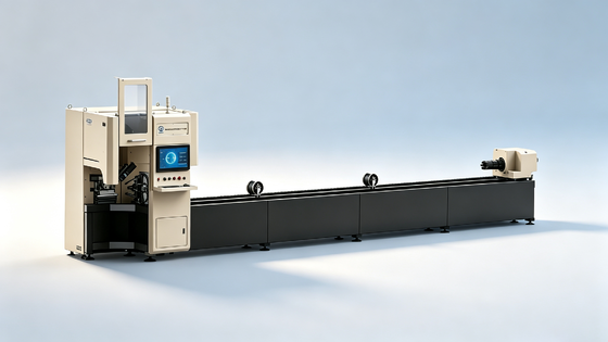 High Precision 5 Axis Laser Cutting Machine for Metal Pipe Cutting 0 - 60° Beveling and Hole Cutting