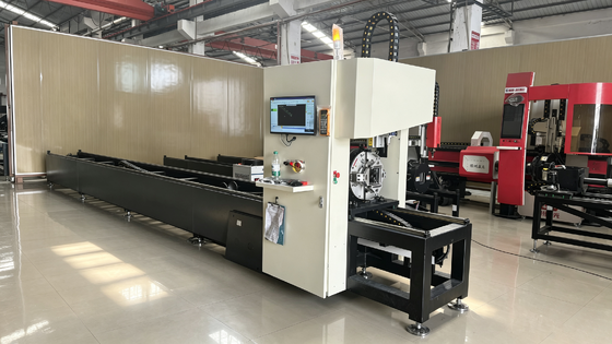 Q16Y-L 160 Präzisionsspannfutter Metallrohr Laserschneidmaschine für den Maschinenbau