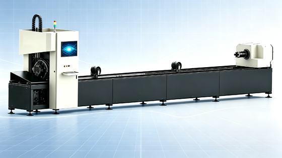 MINGZHOU Q16Y Fiber Laser Tube Cutting Machine for Metal Furniture and Frame Manufacturing