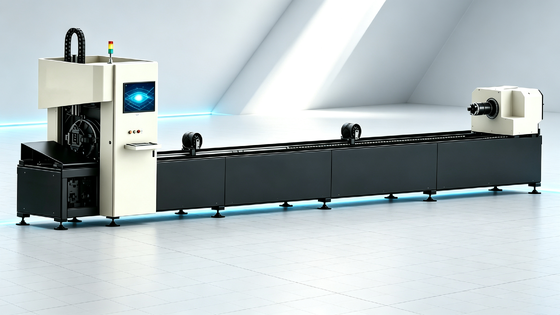 MINGZHOU Q16Y CNC Laser Tube Cutter for Aluminum Art Fabrication