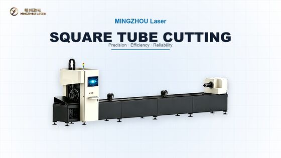 Square Tube Cutting Machine for Furniture Frame Manufacturing Mingzhou Laser