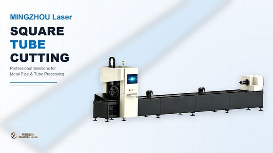 Square Tube Cutting Machine for V Groove Cutting and Bending Mingzhou Laser