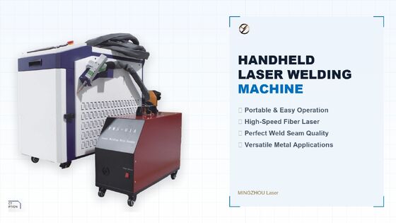 Un bon prix. Soudeuse laser à fibre de fer portative refroidie à l'eau à 5 en 1 en ligne