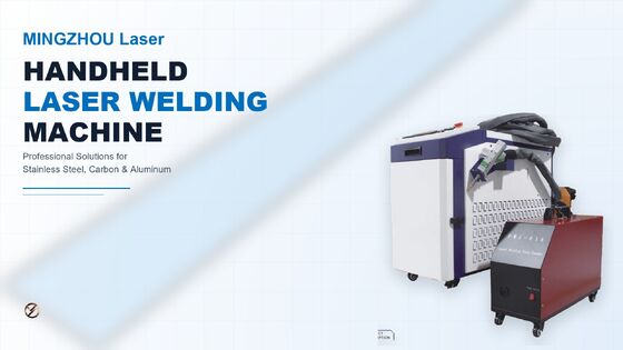 قیمت خوب دستگاه جوش لیزری دستی قابل حمل 1500 وات RUIFA Mingzhou Laser با خنک کننده آبی 5 در 1 آنلاین
