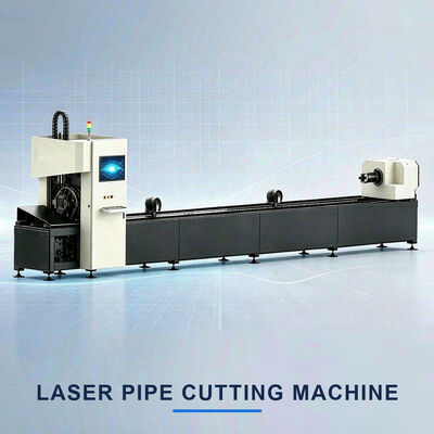 Mingzhou Laser Stainless Steel Round Tube Fiber Laser Cutting Machine for Metal Crafts