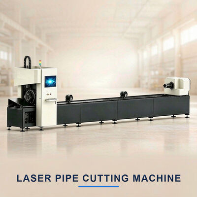 Precision Fiber Laser Pipe Cutting Machine for Stainless Steel Tube Art and Decorative Crafts