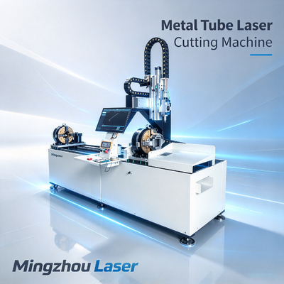 Mingzhou Laser X90Y Metal Tube Laser Cutting Machine for Small Tubes and Security Window Grilles