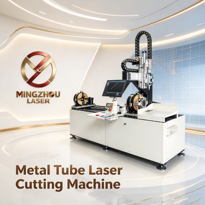 Mingzhou Laser X90Y Metal Tube Laser Cutting Machine for Metal Railing Production