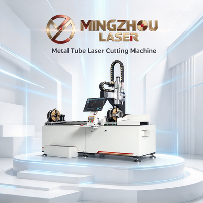Mingzhou Laser X90Y Metal Tube Laser Cutting Machine for Stair Railings and Handrails