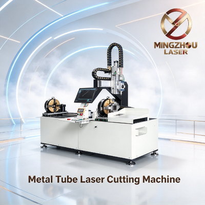 Mingzhou Laser X90Y Metal Tube Laser Cutting Machine for 10 × 13 mm Rectangular Tubes