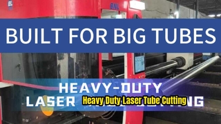 RUIZHIB Laser Tube Cutter for Heavy Duty Industrial Cutting