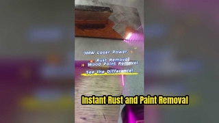 300W Laser Cleaning Machine Rust and Paint Removal