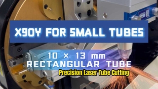 X90Y Automatic Laser Tube Cutter for Small Rectangular Pipes
